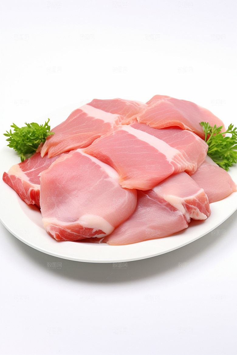新鲜肉类牛排食品生鲜矢量素材