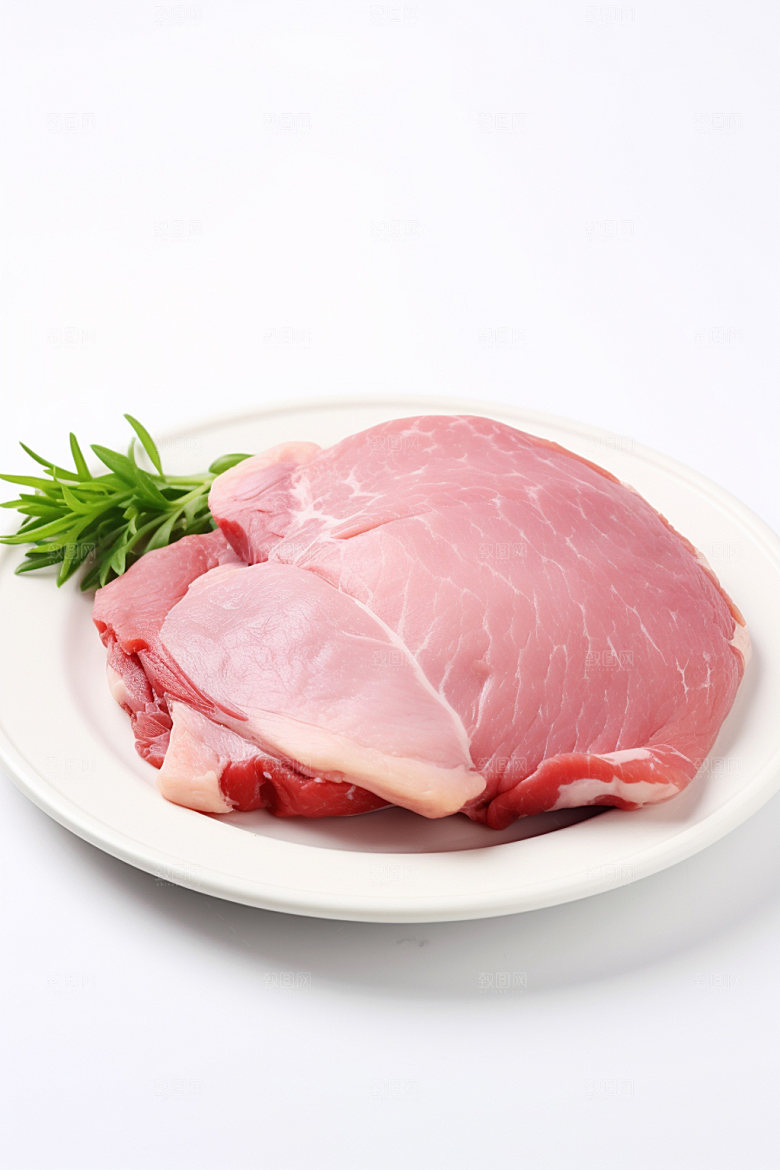 新鲜肉类广告投放食品生鲜矢量素材