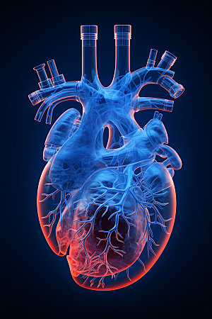 心脏人体透视元素插图