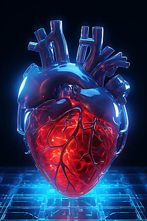 心脏人体构造人体透视插图