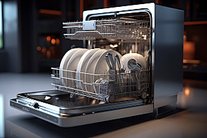 洗碗机厨房电器家用电器效果图
