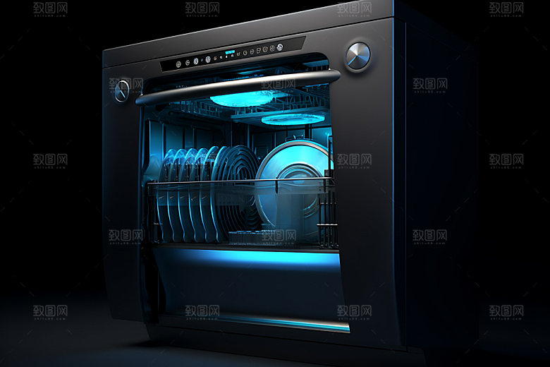 洗碗机家用电器厨房电器效果图