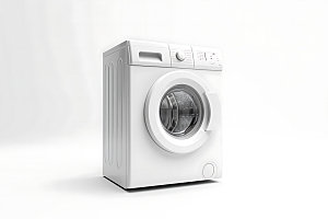 洗衣机洗衣服电器效果图