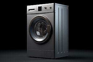 洗衣机模型产品效果图