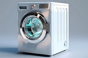 洗衣机高清产品效果图