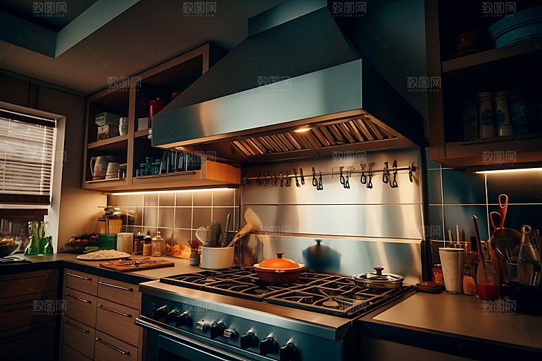 抽油烟机高清产品效果图