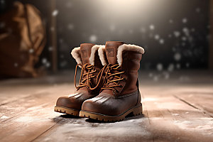 雪地靴高清电商摄影图