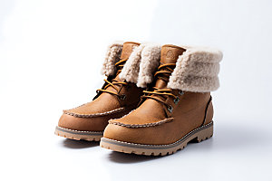雪地靴冬天电商摄影图