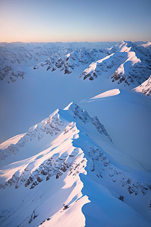 雪山高清自然摄影图
