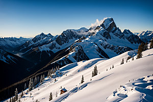 雪山高山高清摄影图