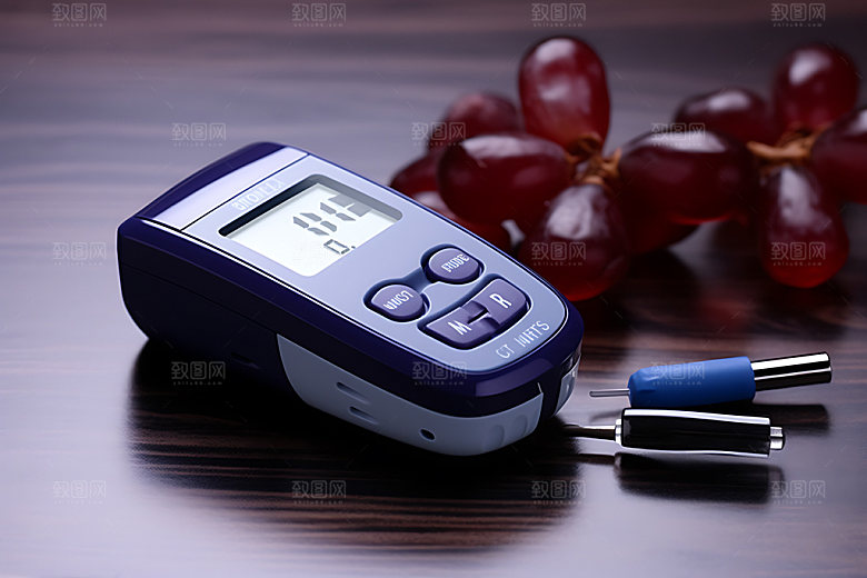 血糖仪渲染医疗器械效果图
