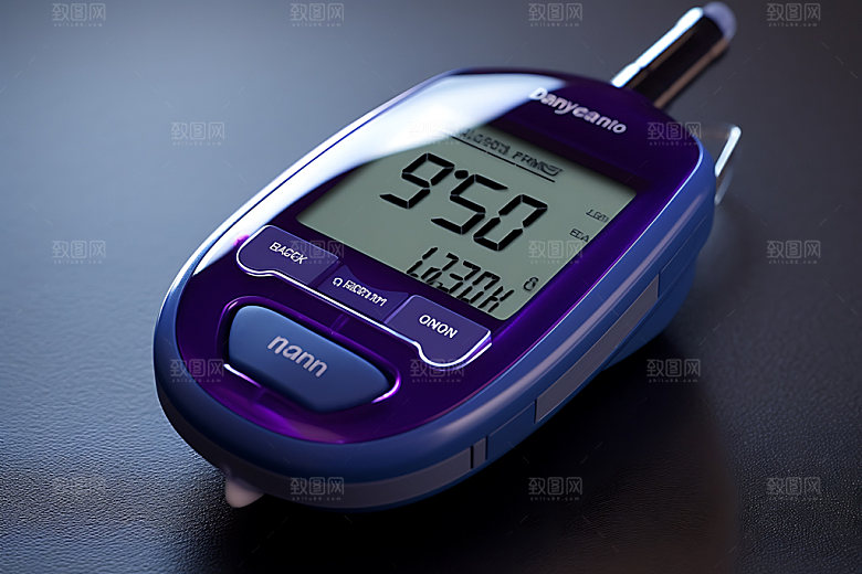 血糖仪产品3D效果图