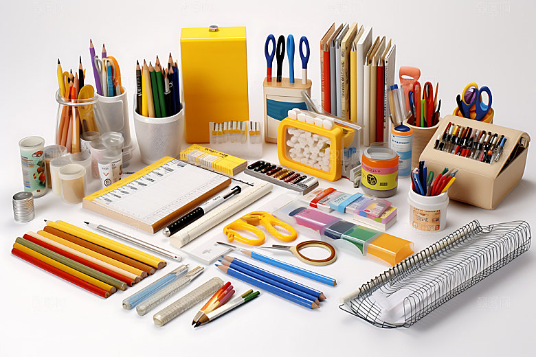 文具学具3D效果图