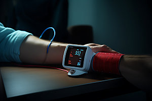 血压计高清血压仪效果图