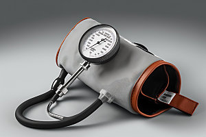 血压计测量3D效果图