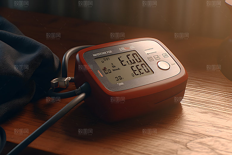 血压计医疗器械模型效果图