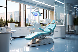 牙科诊所设备科技摄影图