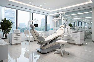 牙科诊所器械场景摄影图