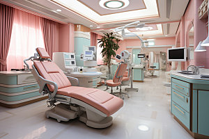 牙科诊所医院器械摄影图