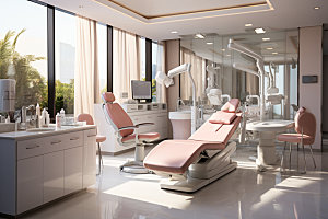 牙科诊所治疗科技摄影图