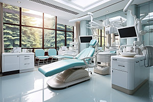 牙科诊所高清器械摄影图