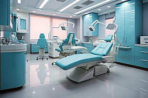 牙科诊所科技医疗摄影图
