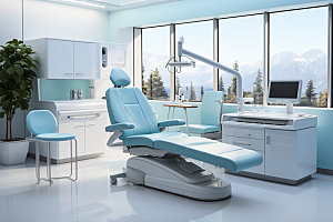 牙科诊所治疗科技摄影图