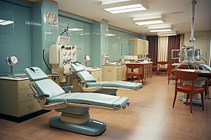 牙科诊所治疗诊室摄影图