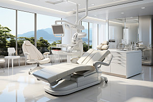 牙科诊所科技器械摄影图