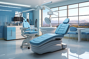 牙科诊所医疗科技摄影图
