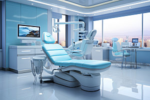 牙科诊所科技治疗摄影图