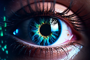 眼睛科技感视网膜插图
