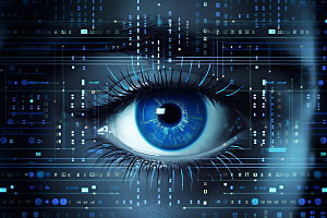 眼睛科技感视力插图