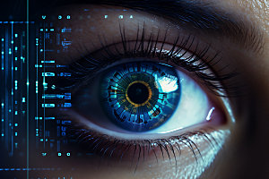 眼睛科技感眼科插图