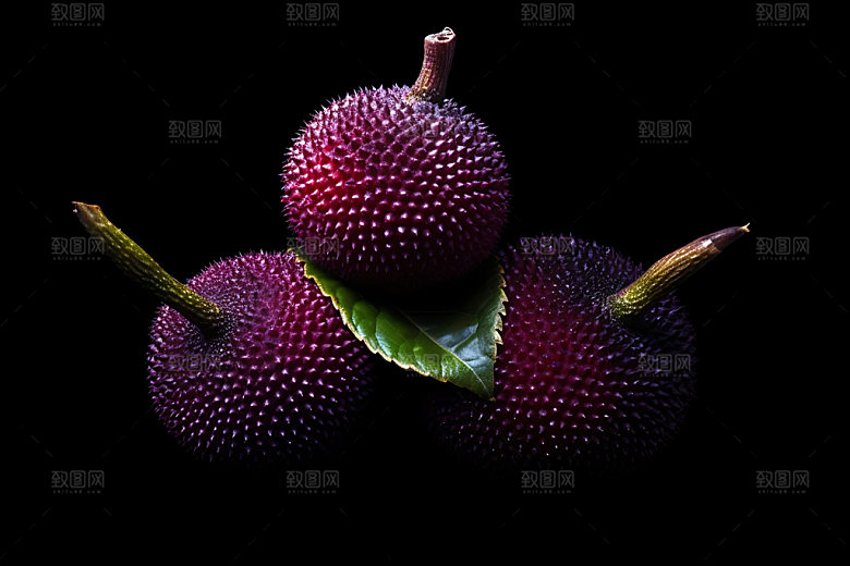 杨梅美食清凉摄影图