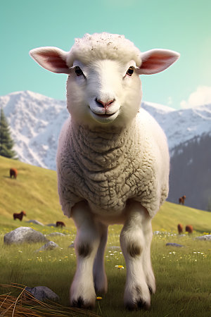 羊高清自然摄影图
