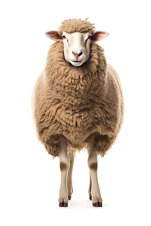 羊高清放牧摄影图