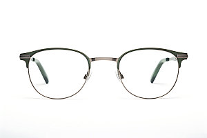 眼镜平光镜产品摄影图