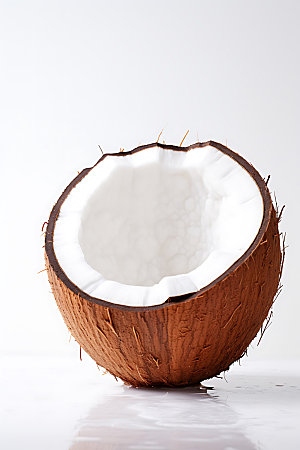 椰子高清美容养颜摄影图