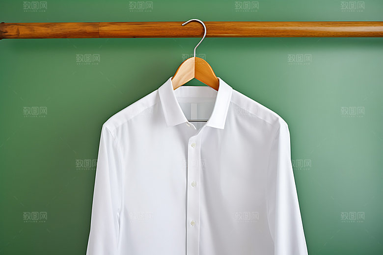 衣架衣物服装展示电商配图摄影图