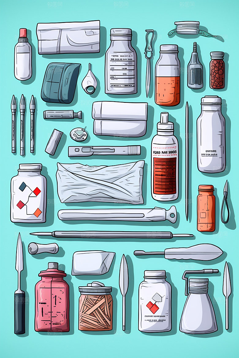 医疗用品健康医护图标
