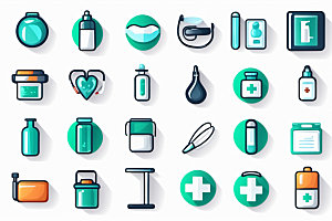 医疗高清icon图标
