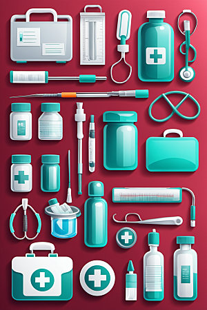 医疗健康icon图标