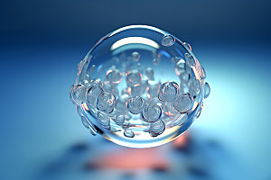 医美气泡透明水泡效果图