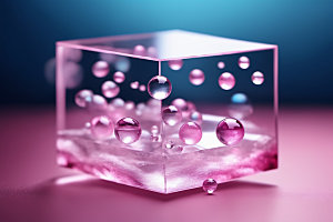 医美细胞透明泡泡模型