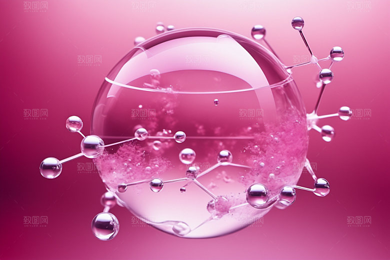 医美细胞3D立体模型