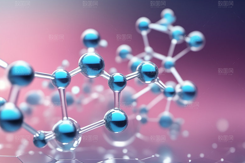 医美细胞透明美妆模型