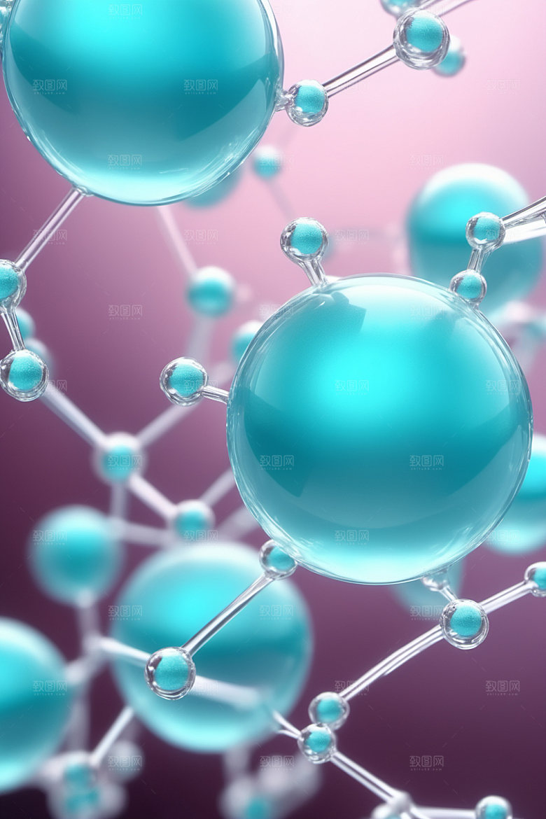 医美细胞3D分子模型