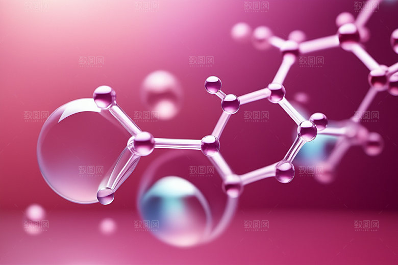 医美细胞泡泡3D模型