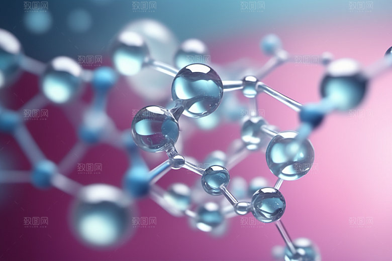 医美细胞分子透明模型